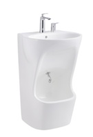 Lave-pieds moderne Wudu : Vente directe usine de bassins à pieds en céramique double couche, lavabo hygiénique Wadu, prix de gros