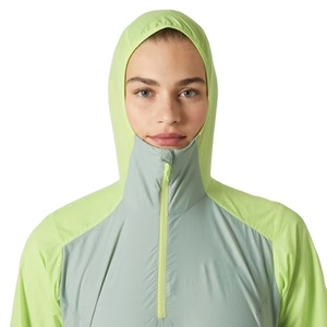 Chaqueta Cortavientos para <span class=keywords><strong>Mujer</strong></span>, Diseño Safari, con Logotipo Personalizado OEM, Color Híbrido, Impermeable, para Senderismo, Ciclismo y Running - Product Image 2
