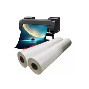 Sıcak satış sulu 260gsm ipeksi/Wove RC fotoğraf mürekkep püskürtmeli yazıcı rulo kağıt