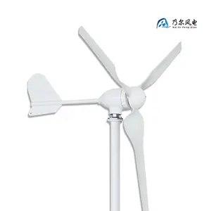 Generador de viento de fibra de nailon, turbina con controlador de viento, 500W, 3 hojas, 810mm, 12V, 24V, 48V, CE