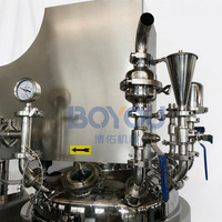 Homogénéisateur Émulsifiant Inclinable Électrique en Acier Inoxydable 304 de 50L pour Boissons, Vente Directe Usine