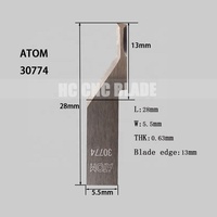 Lame de découpe numérique CNC vibrante A TOM 30773 30774 33856 39999 40073 46251 46253 47659 49409 T01040073A 49409-1