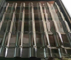 Bán buôn hiện đại sóng Polycarbonate tấm lợp nhựa bền Makrolon Sunhouse cho khách sạn và công viên - Product Image 1