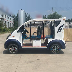 Voiture électrique de luxe personnalisée pour complexe hôtelier, véhicule de patrouille pour sites touristiques, voiture de tourisme confortable à double rangée - Product Image 6