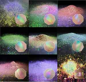 <span class=keywords><strong>2022</strong></span> nueva paleta de sombras de ojos Pastel Duochrome pigmentos multicromo Singe magnético 100 colores Duochrome Suelto - Product Image 5