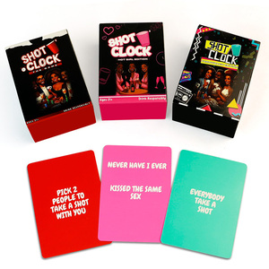Giochi di Carte da Bere Ecologici di Alta Qualità |   Carte da Gioco per Adulti Personalizzate OEM/ODM con Finitura Opaca Resistente - Product Image 3