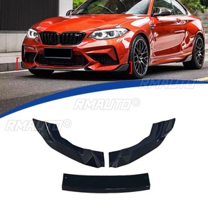 สำหรับ BMW F87 M2 2015-2021 ชุดแต่งกันชนหน้ารถยนต์ ลิปสปลิตเตอร์ ดิฟฟิวเซอร์ ชุดแต่งตัวถังรถยนต์ ฝาครอบป้องกันกันชน อุปกรณ์ตกแต่งรถยนต์ - Product Image 3