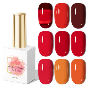 Ailanuo ชุดยาทาเล็บเจลยูวี9สี9สีผลิตตามสั่งขวด15มล. ฉลากส่วนตัวออกแบบโลโก้ได้ตามต้องการ - Product Image 4