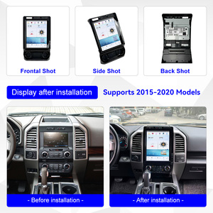 Écran <span class=keywords><strong>Android</strong></span> 12 pouces pour Ford F150 2015-2020 Autoradio Lecteur vidéo Multimédia automobile Stéréo GPS Navigation Unité principale Carplay - Product Image 5