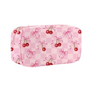 Women's Eco-Friendly Durable Lightweight Large Capacity Nylon Makeup Pouch Custom Printed Portable Travel <b>Storage</b> Organizer - Product Image 4