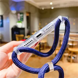 Étui transparent antichoc en acrylique rigide <span class=keywords><strong>avec</strong></span> <span class=keywords><strong>cordon</strong></span> bandoulière pour <span class=keywords><strong>iPhone</strong></span> 17 16 15 14 <span class=keywords><strong>13</strong></span> Pro Max 12 11 XR <span class=keywords><strong>Mini</strong></span> 7 8 Plus - Product Image 6