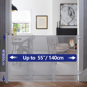 Barrière de sécurité rétractable pour bébé pour les escaliers, barrière de sécurité pour animaux domestiques, filet de sécurité pour escalier, barrière de sécurité pour enfant et bébé - Product Image 2