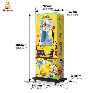 Distributeur automatique intelligent de cartes à collectionner AI pour cartes de collection, marchandises d'anime et de personnalités intellectuelles, avec un design attrayant sur le thème des dessins animés, facile à utiliser - Product Image 6