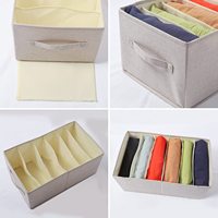Armoire pliable pour vêtements, organisateur avec poignée renforcée, 6 grilles, tissu épais, panneau PP intégré, écologique, couleur personnalisable