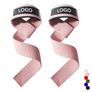 Sangles de musculation antidérapantes personnalisées avec logo Aofit Factory pour la musculation et l'haltérophilie - Product Image 2