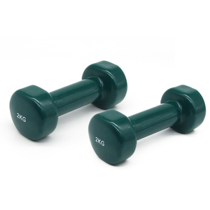 Tập thể dục màu sắc tùy chỉnh quả tạ trọng lượng phòng tập thể dục phụ nữ Hex Vinyl Ngâm quả tạ - Product Image 4