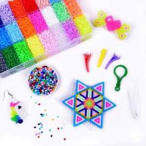 Juguetes para Niños, Cuentas Fusibles para Planchar, 24 Colores, Cuentas Hama de 2.6 mm, Mini Cuentas Perler, Juguetes Educativos para Niños - Product Image 5