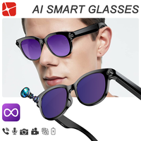 Gafas Inteligentes con IA, Cámara HD de 800W, Traducción en Tiempo Real, Llamadas Bluetooth, Ultraligeras, Grabación de Video