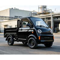 Micro-camionnette électrique EEC COC L6e 3500W, véhicule à énergie nouvelle, cabine fermée, conduite à gauche, nouveau style