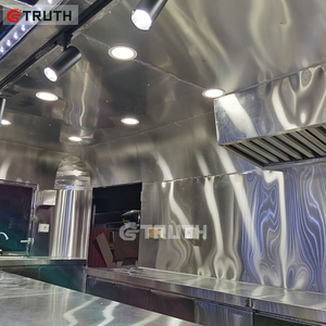 Di động hai tầng xe tải năng lượng mặt trời ba bánh thực phẩm <span class=keywords><strong>trailers</strong></span> cartunited tiểu bang tiêu chuẩn trang bị đầy đủ thực phẩm Trailer - Product Image 4