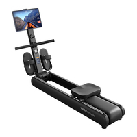 YPOO Nouvelle Arrivée Rameur Auto-générateur Pliable Intelligent Rameur Équipement De Gymnastique 2kg Volant Rameur V2 avec Application Gratuite