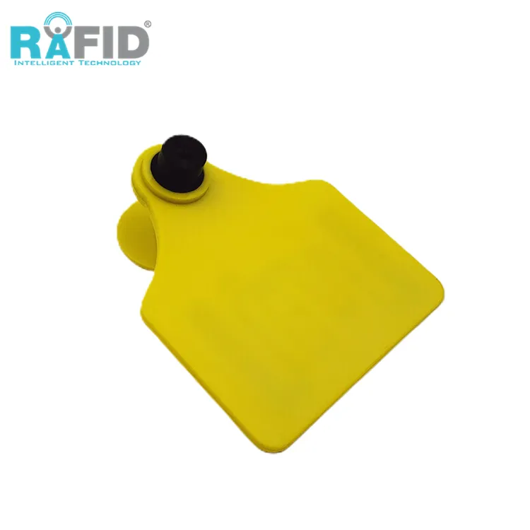 RAFID Rfid Barcode Vache Boucle D'oreille Porc Bétail Uhf Chèvre Étiquette D'oreille Animal Bovin Étiquette D'oreille pour Mouton Produit Chaud 2019 Fourni PLC ER01