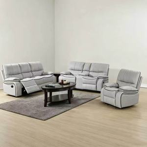 High Grade Modern Design <b>Air</b> Leather Tufted Chesterfield Recliner <b>Sofa</b> Set For Elegant Living Room Home Decor - Product Image 3