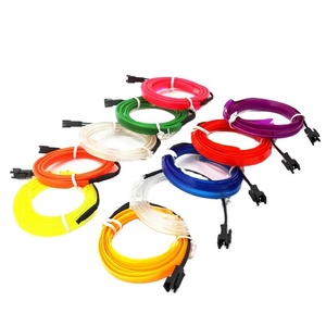Lkt 5M lámpara de ambiente Interior de coche línea de luz fría con Usb tablero decorativo consola Auto Led luz ambiental tiras Led - Product Image 1