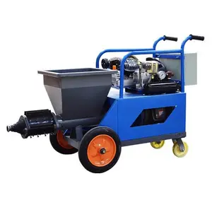 Fully automatic construction concrete mortar spraying machine