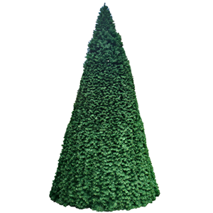 Maßgefertigter 6M <span class=keywords><strong>Outdoor</strong></span>-Stehender PVC-Weihnachtsbaum Riesige Feiertagsdekoration für Einkaufszentren Kundenspezifischer Großer Weihnachtsbaum - Product Image 1