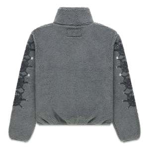 เสื้อแจ็คเก็ตผู้ชายสไตล์ Y2K ปี 2026 คุณภาพสูง ผลิตตามสั่ง ตกแต่งด้วย<span class=keywords><strong>ผ้า</strong></span>ฟลีซ ปักลายโซ่ ประดับด้วยคริสตัล เหมาะสำหรับสวมใส่แนวสตรีท - Product Image 2