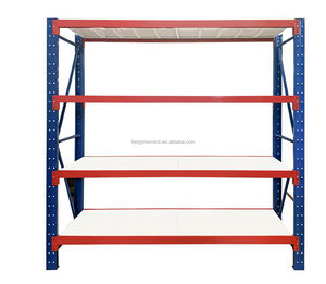 Étagères d'Entrepôt Industrielles Directes d'Usine, Montage Facile, Réglables, Revêtement Époxy Anti-Rouille pour Maison, Garage, Logistique, Transport - Product Image 1