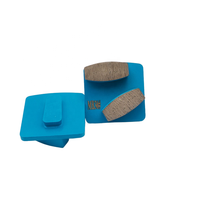 Disque abrasif diamanté carré Redi-lock double cercueil de haute qualité, le plus vendu, OEM pour meuleuse, rectification et polissage