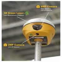 Récepteur South ALPS1 GNSS RTK Positionnement visuel Modélisation 3d par prise de vue vidéo Mesure laser GPS RTK