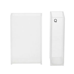 Vidro claro transparente do analisador do vidro do laboratório Micro <span class=keywords><strong>Cuvette</strong></span> para o espectrofotômetro - Product Image 1