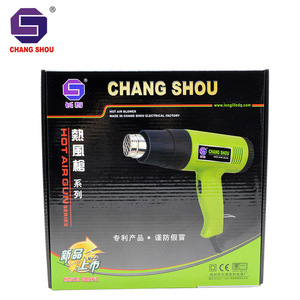Mini Pistola <span class=keywords><strong>de</strong></span> Aire Caliente Eléctrica <span class=keywords><strong>de</strong></span> Grado Industrial <span class=keywords><strong>de</strong></span> Alta Calidad para Soldadura por Termocontracción, Temperatura Ajustable, 1600W, Económica - Product Image 6