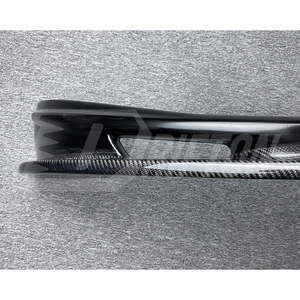 Separador de parachoques delantero de fibra de carbono estilo Vari para Nissan 370Z labio delantero - Product Image 3