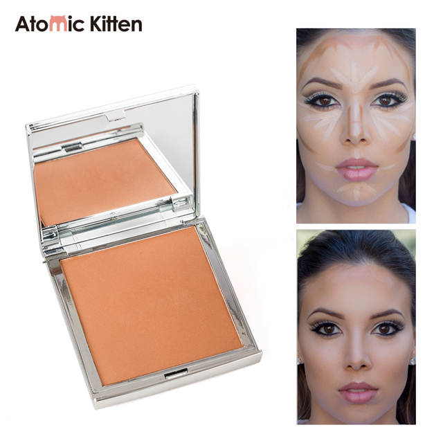 Customizable Mineral  Bronzer Highlighter Long Lasting Vegan Create Your Own Face Contour Makeup Blush Powder Palette
