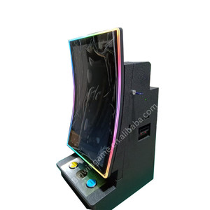 Machine de jeu en métal <span class=keywords><strong>Bartop</strong></span> à écran incurvé 27 pouces à écran tactile LCD armoire d'arcade de comptoir prix de gros pour adulte - Product Image 2
