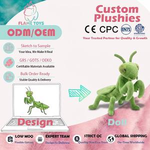 Peluche de <span class=keywords><strong>Mantis</strong></span> Personalizado, Tamaño Gigante, Ideal para Fotografía, Certificado por CPC - Product Image 1