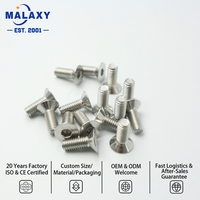 Vis à tête plate hexagonale en acier inoxydable 316 Malaxy One-Stop Procurement pour applications offshore