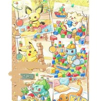 Porte-cartes portable YS avec impression colorée, étui de rangement pour cartes, étui à cartes en papier artistique de dessin animé, cadeau pour enfants, cadeau pour les rassemblements