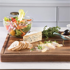 Tabla de Cortar Rectangular Personalizada de Madera de Acacia y Nogal, Ecológica, para Cocina, Tabla de Cortar de Bambú, Tabla de Quesos - Product Image 4