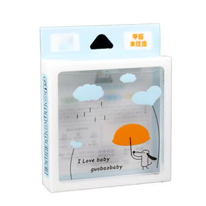 Boîtes en plastique PET transparent avec logo imprimé personnalisé Boîte cadeau d'emballage cosmétique transparente en gros - Product Image 1