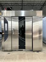 Nouveau four rotatif industriel de grande capacité à 32/64 plateaux pour la boulangerie, la fabrication de pain, la cuisson de la farine, des œufs, du maïs, des noix, haute efficacité, qualité alimentaire