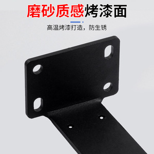 Steel Wall Mounted <b>Shelf</b> Support Bracket Heavy Duty Thickened For <b>Desk</b> Tv Cabinet Floating Kitchen Cabinet Durable Modern - Product Image 4