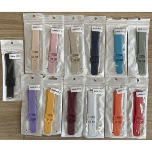 Correa de repuesto de silicona para reloj inteligente Sam Fit 2, disponible en varios colores - Product Image 1