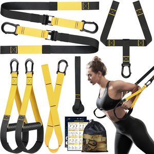 Kit d'entraînement de résistance Bandes d'exercice Équipement de gymnastique Entraîneur de suspension pour la salle de sport à domicile Entraînement intérieur extérieur - Product Image 1