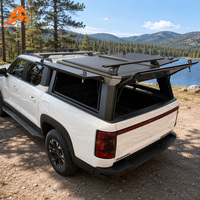 Hardtop en aluminium pour benne de pick-up 4x4, compatible F150, Gladiator et GMC 2500