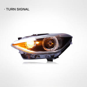 Conjunto de Faros Delanteros LED para <span class=keywords><strong>BMW</strong></span> Serie 1 <span class=keywords><strong>F20</strong></span> 118i 120i 125i 128i <span class=keywords><strong>130i</strong></span> 2012-2015, Actualización de 100W, Proyector Bifocal, Accesorios - Product Image 4
